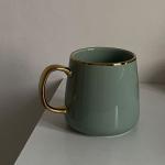 Ceramic Teacup & Catchall Saucer Set