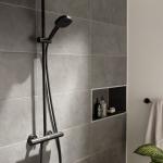 AeroFlow™ Dual-Pulse Thermostatic Rain Shower System
