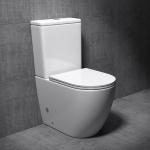 Nordic ModuStream™ Rimless Back-to-Wall Two-Piece Toilet