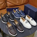 DIOR Granville Suede Velvet Moccasin Sneaker