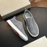 PRADA District Dual-Texture Monochromatic Low-Top Trainer