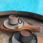 Ceramic Teacup & Catchall Saucer Set