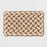 Nautical Basketweave Braided Rope Doormat