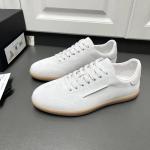 The Arc-Stitched Velvet Suede Court Low Sneaker