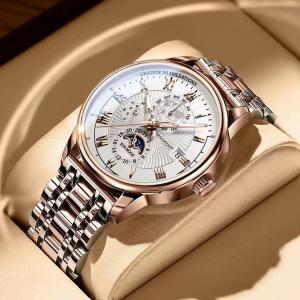 POEDAGAR Celestial Pulsometer Men’s Watch