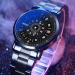 ORUSS Avant-Garde Radial Disk Gunmetal Steel Watch