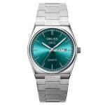ORUSS 1853 Emerald Prism Integrated Steel Day-Date Quartz Watch