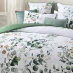 Manchester Collection Botanical Eucalyptus Duvet Cover & Pillow Sham Set