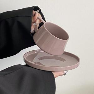 Ceramic Teacup & Catchall Saucer Set