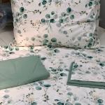 Eucalyptus Bloom Reversible Duvet Cover Set