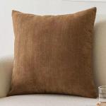 Herringbone Weave Textured Neutral Cushion Cover Set (4-Piece Collection)