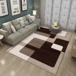 Urban Grid Geometric Modern Area Rug