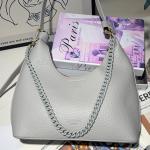 Jiangxin Roma Curved Leather Shoulder Bag