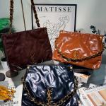 Monogram Quilted Gloss Shoulder Clutch
