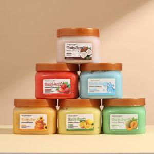 Keratine Queen Radiant Exfoliation & Whitening Body Scrub Collection