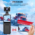 4K HD Handheld Pocket Camera 180 ° Rotating Mini Portable Camera Wearable Night Vision Outdoor sports camera