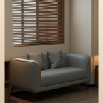 Bedroom and Living Room Cat Scratch Leather Sofa