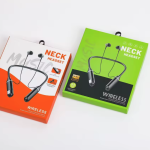 Hot selling Wireless BT Headphone Electronics Sport Earphone Neckband Magnetic Bass Headset Handsfree Earbuds with Mic Neckband