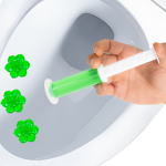 Toilet Flower Gel Air Freshener Kit For Water Closet Cleaning