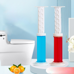 Toilet Flower Gel Air Freshener Kit For Water Closet Cleaning