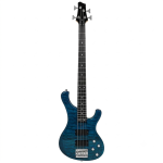 IRIN Aurora Series 4-String Electric Bass – Translucent Ocean Blue